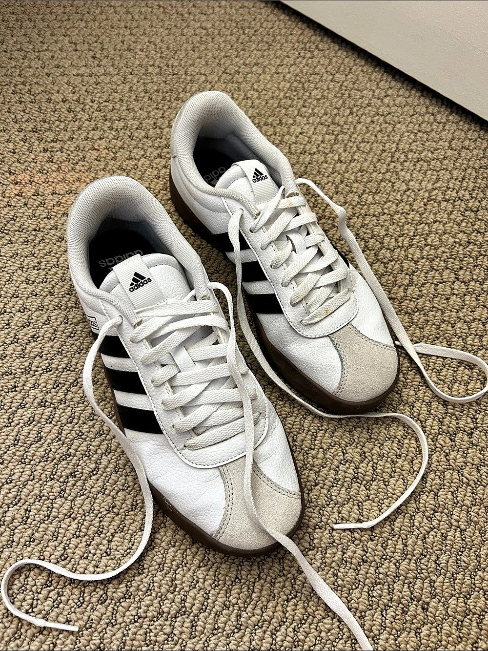 adidas White Black Gum White & Black Sneakers